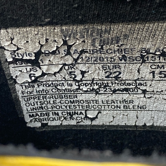 Western Chief Waterproof Boots Sz 6 - Picture 10 of 10